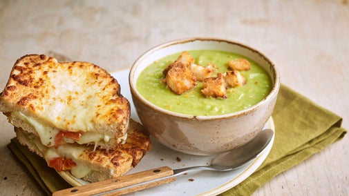 Soup and Croque